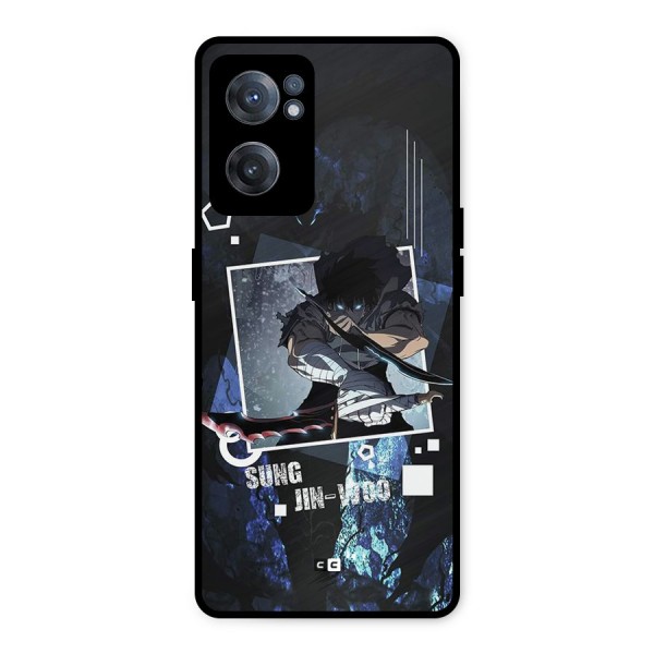 Sung Jinwoo In Battle Metal Back Case for OnePlus Nord CE 2 5G
